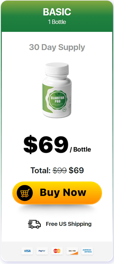 claritox pro 1 bottle